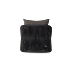 Porto Venao Charcoal Outdoor Swivel Chair | ready to ship!
