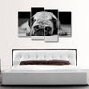 Sad Pug Wall Art