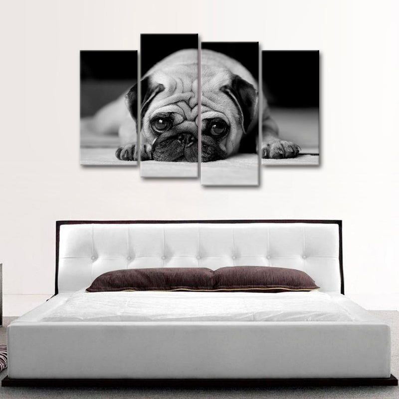Sad Pug Wall Art