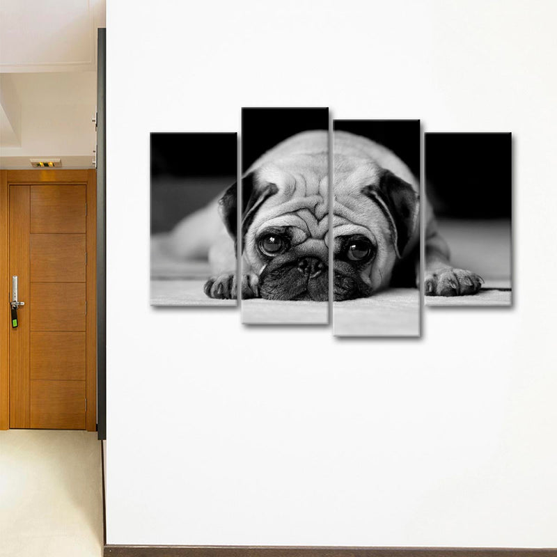 Sad Pug Wall Art