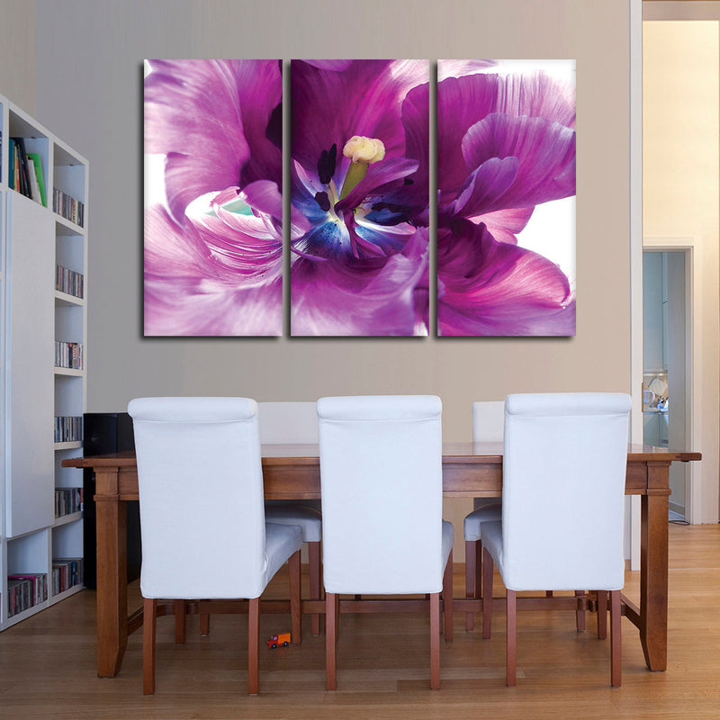 Purple Flower Wall Art