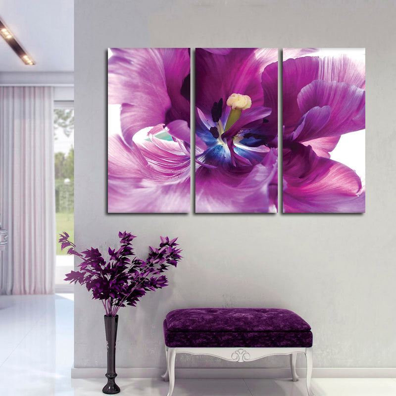 Purple Flower Wall Art