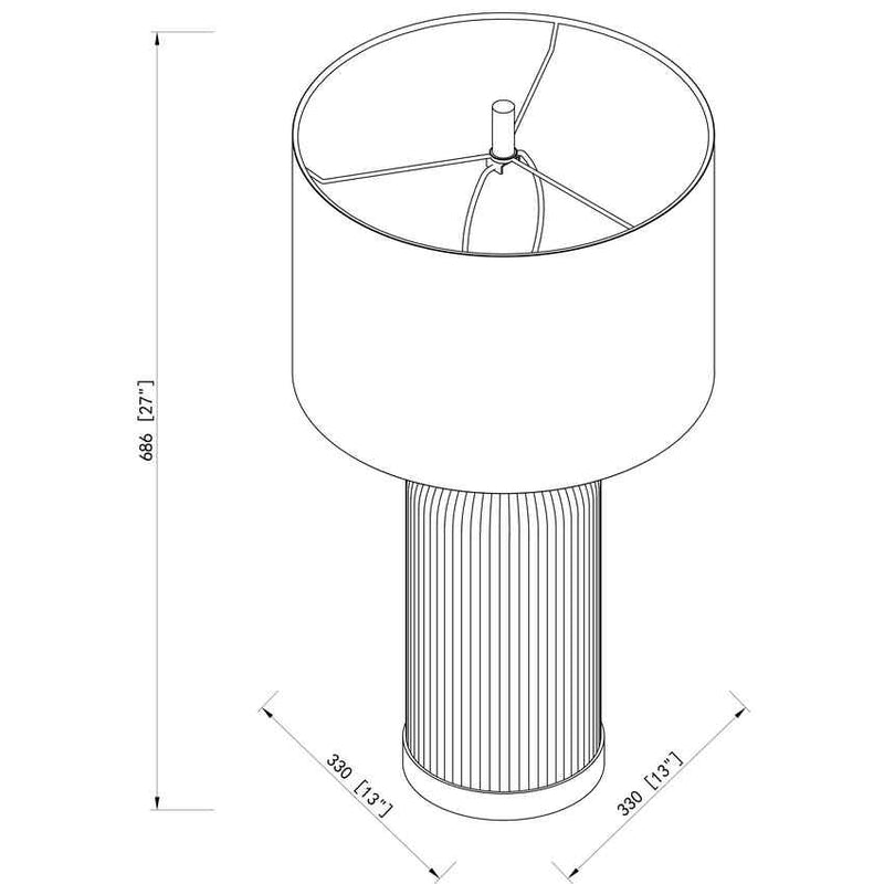 Hargelsberg Modern Table Lamp