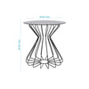 Natternbach Black End Table