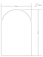 Yumi Modern Gold Wall Mirror