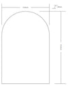 Yumi Modern Gold Wall Mirror