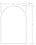 Yumi Modern Gold Wall Mirror