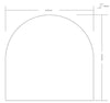 Yumi Modern Gold Wall Mirror