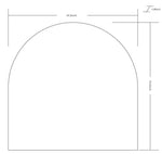 Yumi Modern Gold Wall Mirror