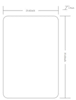 Renna Modern Gold Wall Mirror