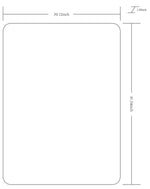 Renna Modern Gold Wall Mirror