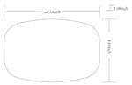 Stephannie Modern Gold Wall Mirror