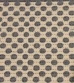 Artisan Hand Loomed Cotton Table Runner - Gray Dots - 18"x96"