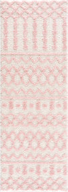 Darva Pink Plush Area Carpet