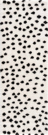 Cansu Black & White Area Rug