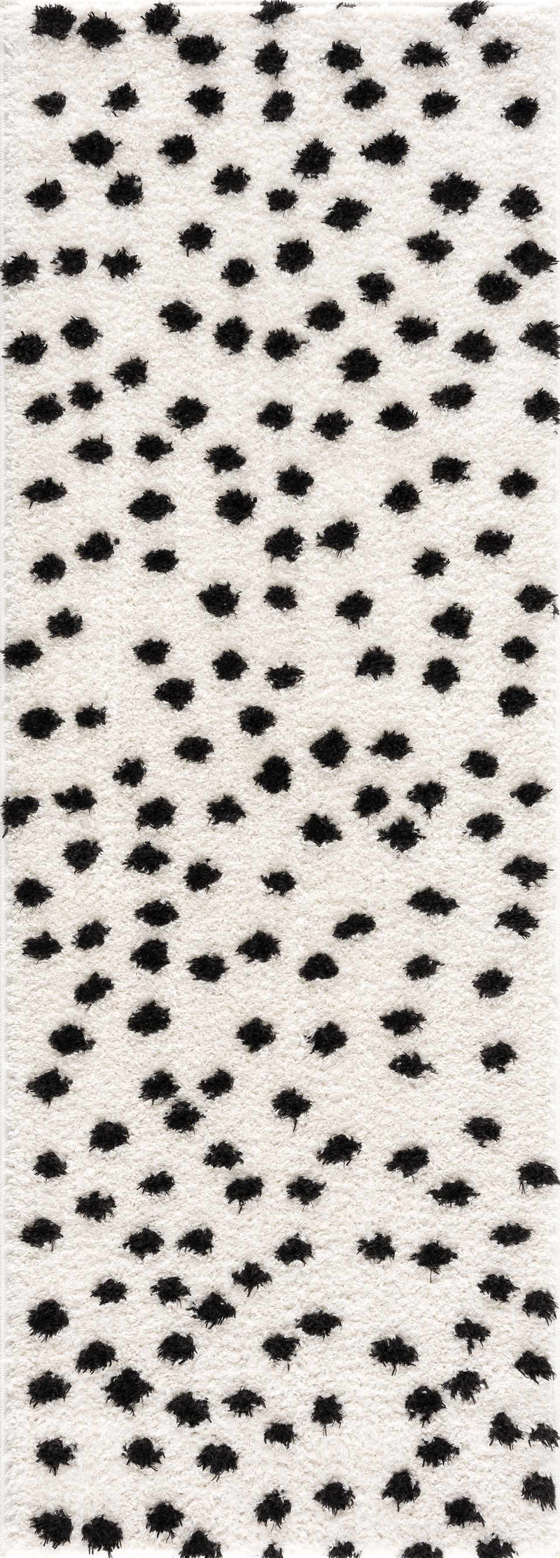 Cansu Black & White Area Rug