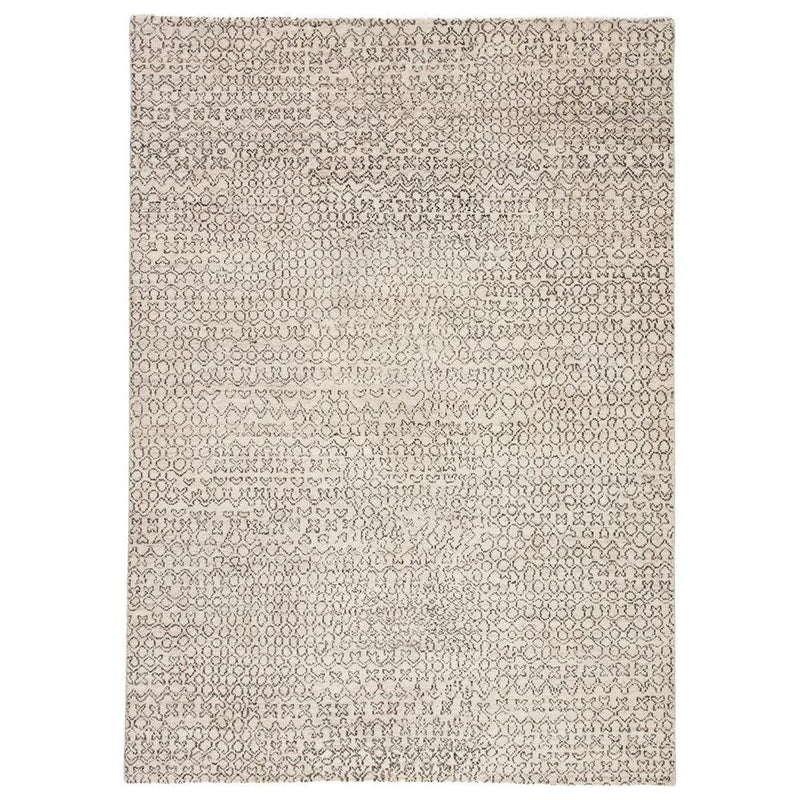 Reverb Fog/Whitecap Gray Hand-Knotted Rug