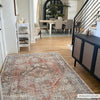 Eira Distressed Washable Area Rug