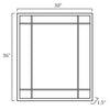 Zwolfaxing Modern Wall Mirror