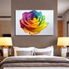 Rainbow Rose Wall Art