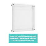 Set of 9 Record Frames Wallscape