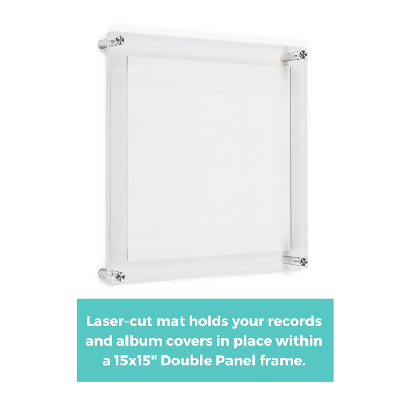 Set of 9 Record Frames Wallscape
