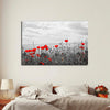 Red Poppy Field Pop Wall Art