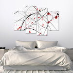 Modern Abstract Splash Wall Art