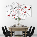 Modern Abstract Splash Wall Art