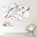 Modern Abstract Splash Wall Art
