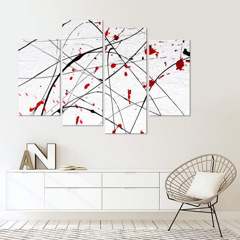 Modern Abstract Splash Wall Art