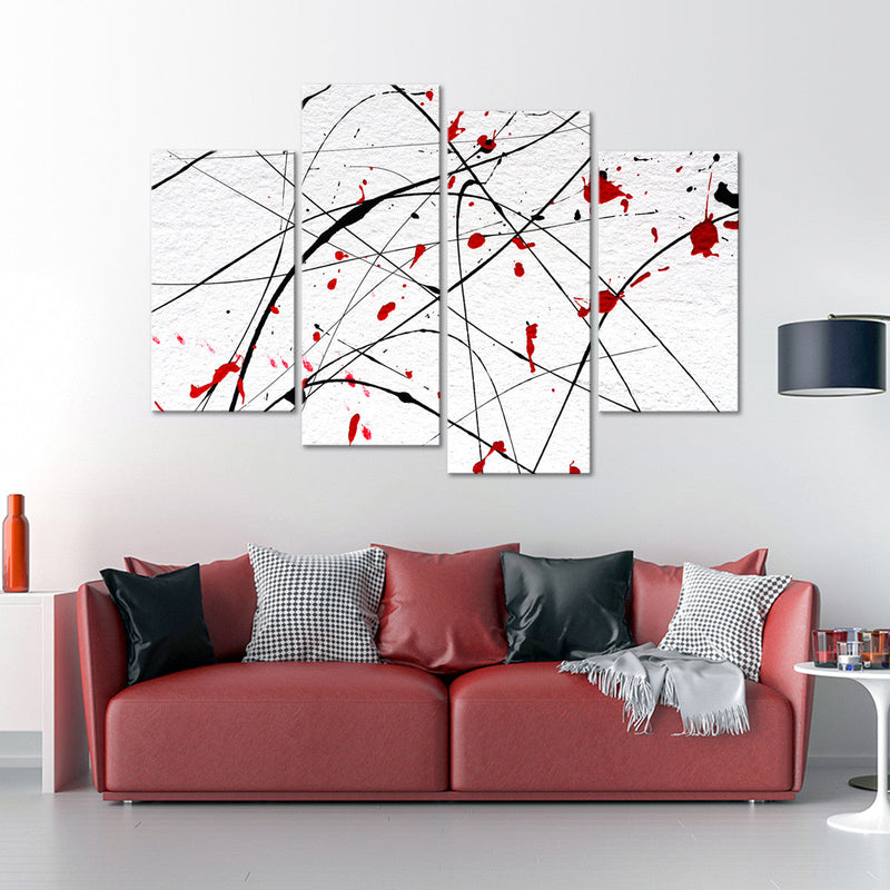 Modern Abstract Splash Wall Art