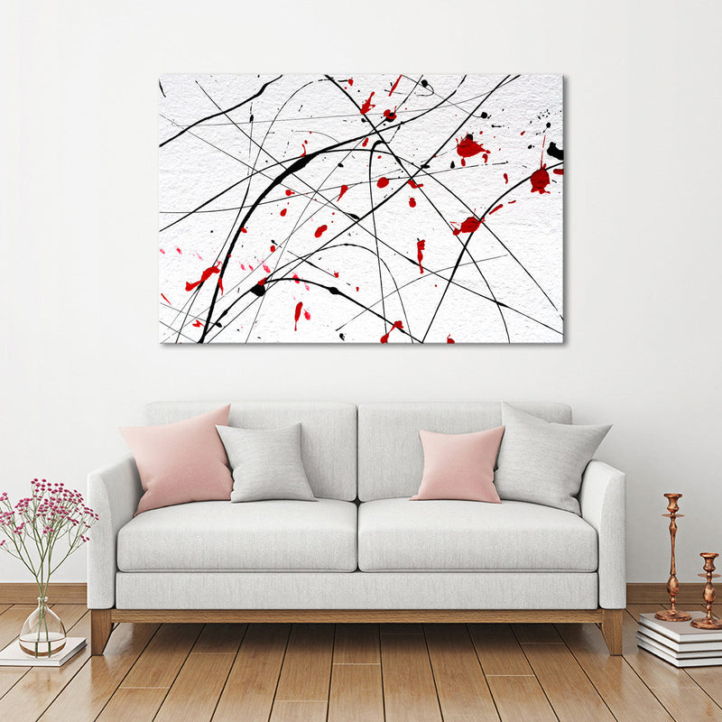 Modern Abstract Splash Wall Art
