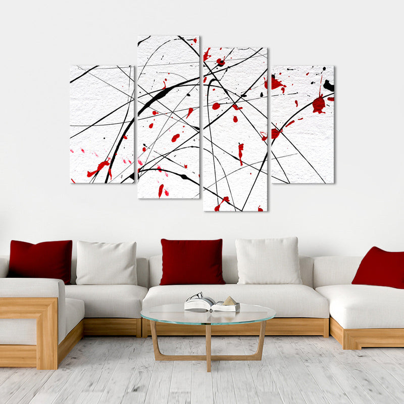 Modern Abstract Splash Wall Art