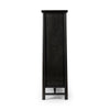 Renaud Charcoal Oak Veneer 3-Door Cabinet | ready to ship!