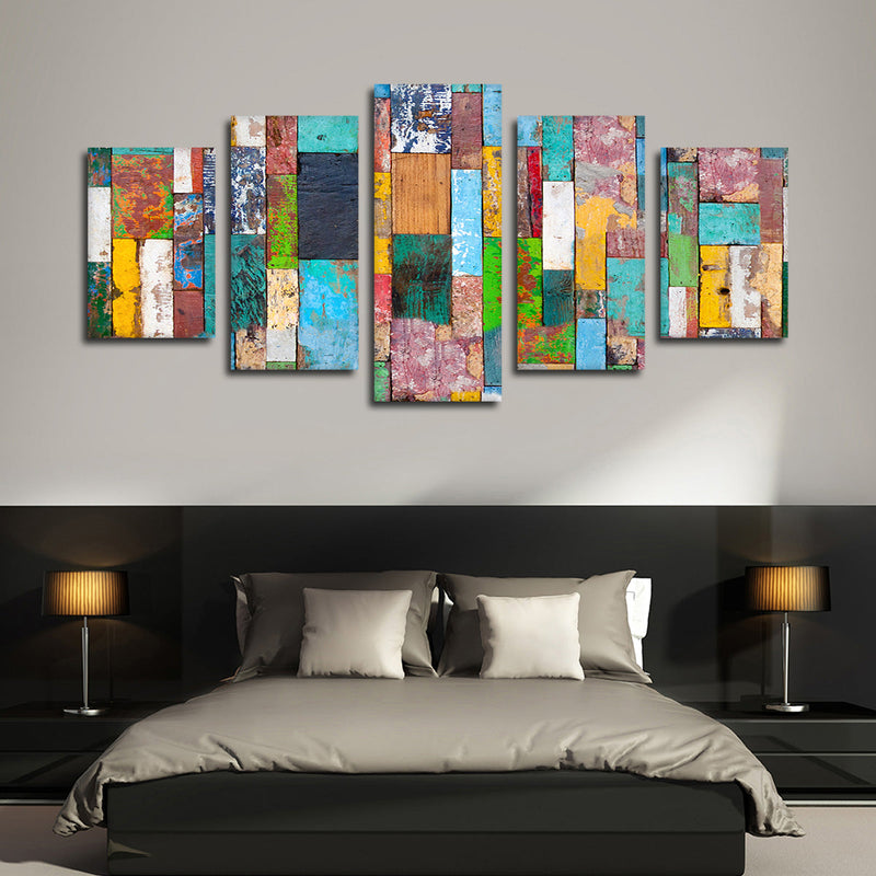 Retro Wood Wall Art