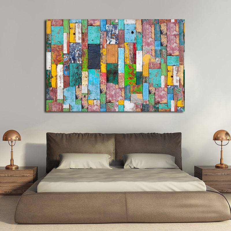 Retro Wood Wall Art