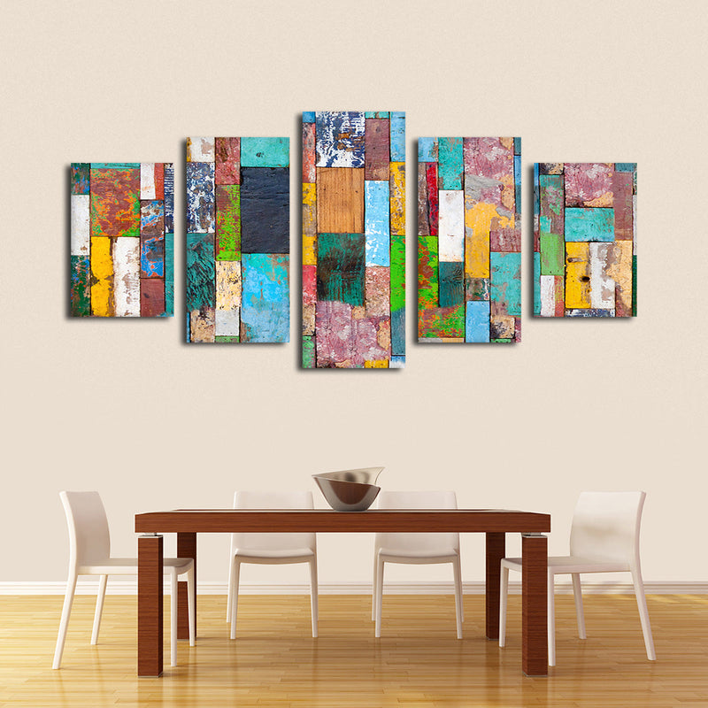 Retro Wood Wall Art