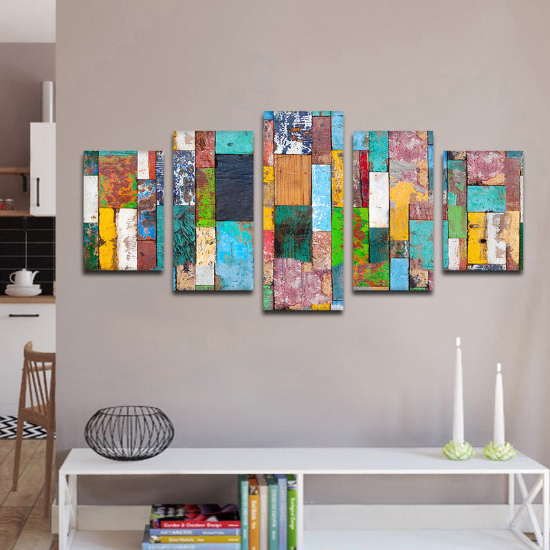 Retro Wood Wall Art
