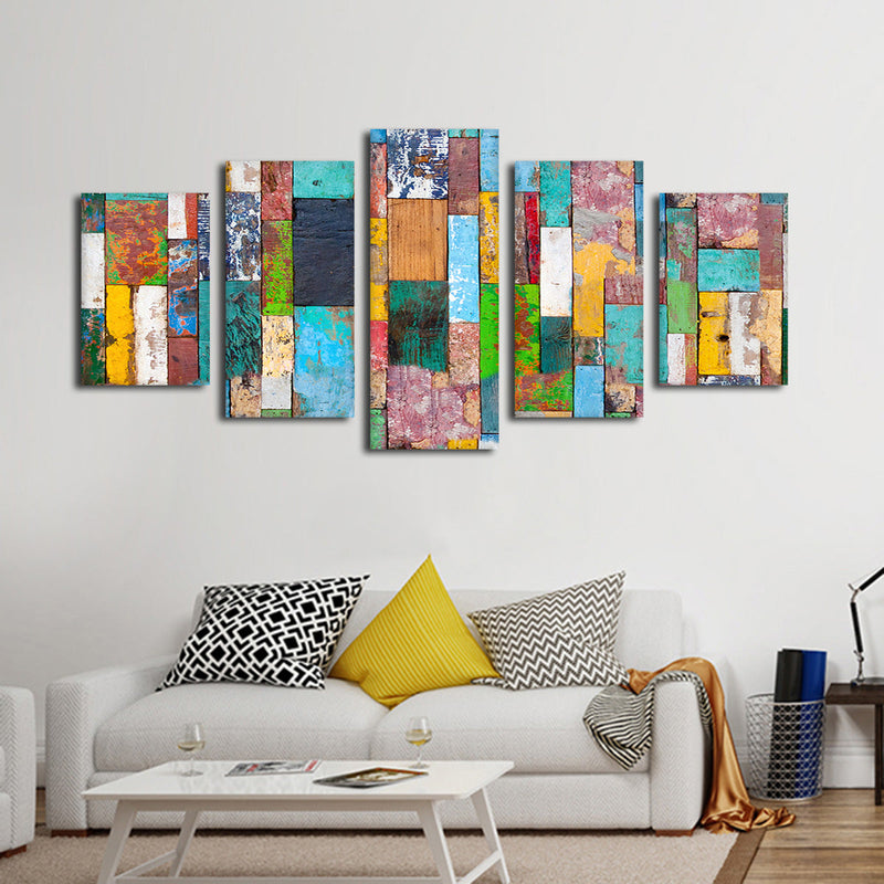 Retro Wood Wall Art