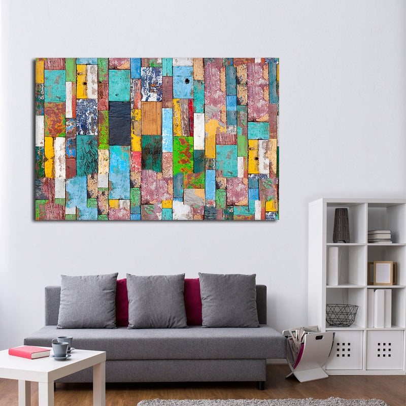 Retro Wood Wall Art