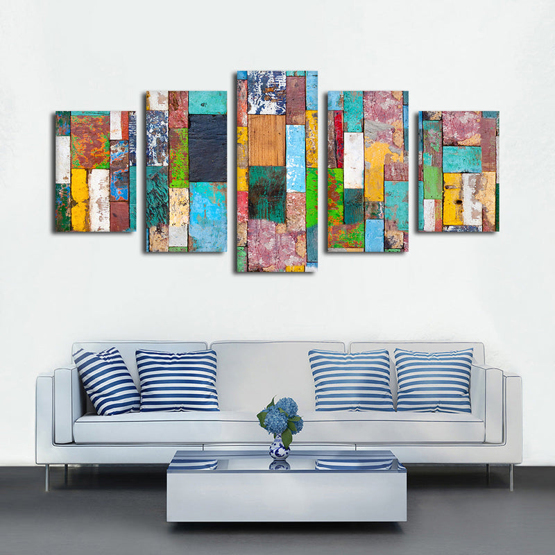 Retro Wood Wall Art