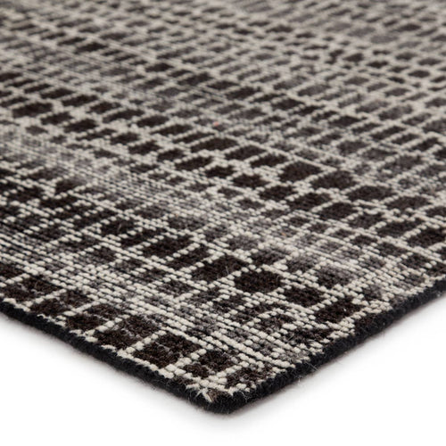 Reverb Licorice/Espresso Hand-Knotted Rug