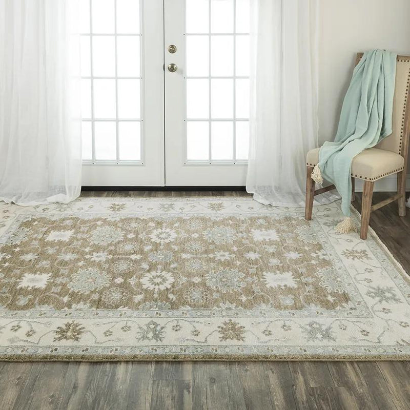 Belmont Brown Hand-Knotted Rug