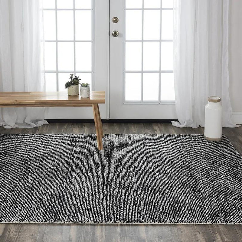 Etchings Black Rug