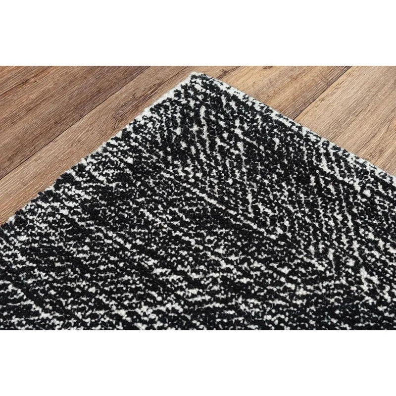 Etchings Black Rug