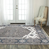 Historia Gray/Ivory Hand-Knotted Rug