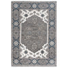 Historia Gray/Ivory Hand-Knotted Rug