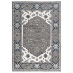 Historia Gray/Ivory Hand-Knotted Rug