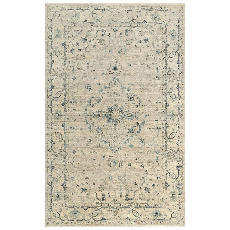 Platinum Beige/Green Rug